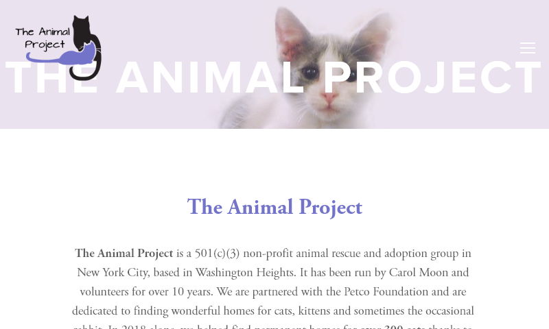 animalprojectnyc.org