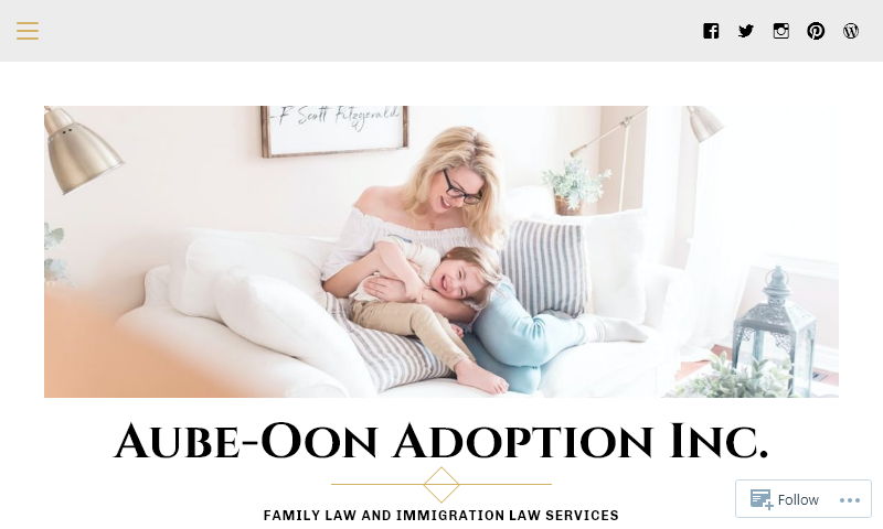aubeoonadoptions.org