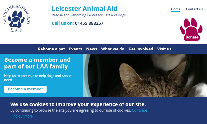 leicesteranimalaid.org.uk