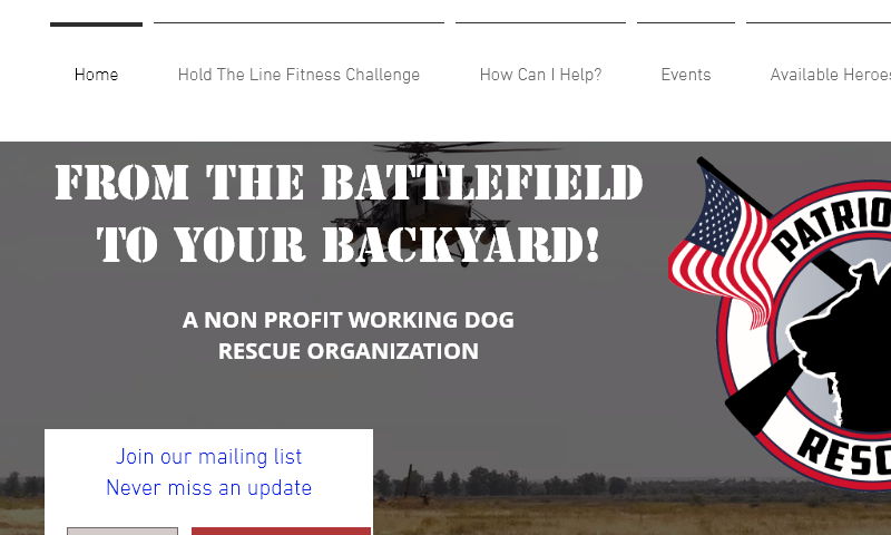 patriotk9rescue.com