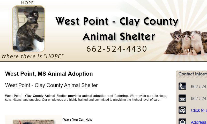 wpccanimalshelter.net